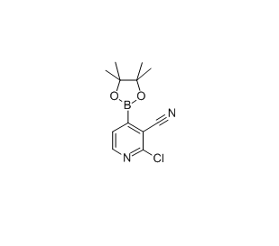 2-氯-3-氰吡啶-4-硼酸频哪酯 cas：878194-94-6