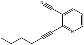 2-六角-1-炔基烟腈,CAS:118159-95-8