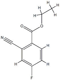 ethyl 2-cyo-4-fluorobenzoate,cas:1260879-15-9