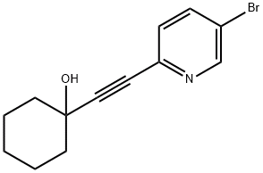 5-溴-2-[2-（1-羟基环己基）乙炔基]吡啶,CAS: 223553-15-9