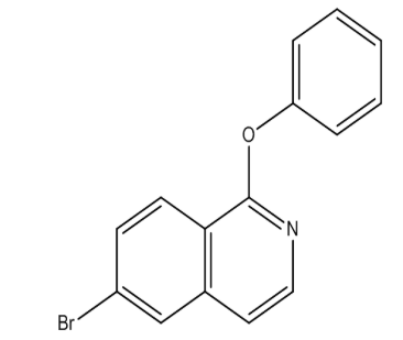 1-苯氧基-6-溴异喹啉，cas215453-25-1