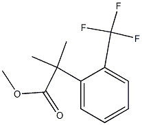 METHYL 2-METHYL-2-(2-(TRIFLUOROMETHYL)PHENYL)PROPANOATE,cas:1260876-11-6