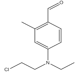 4-(N-乙基-N-氯乙基)氨基-2-甲基苯甲醛，cas92-10-4