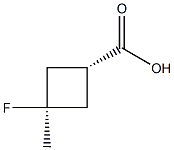 反式-3-氟-3-甲基环丁-1-羧酸,cas:1455037-43-0