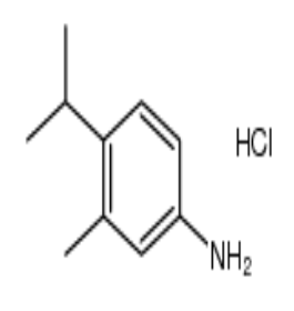 4-异丙基-3-甲基苯胺盐酸盐，cas4534-11-6