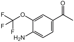 1-(4-amino-3-trifluoromethoxy-phenyl)-ethone,cas:1260841-00-6
