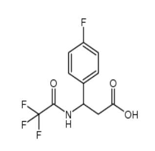 3-(4-氟苯基)-3-[(2,2,2-三氟乙基)氨基]丙酸，cas 117291-16-4