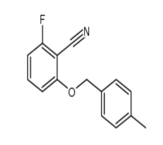2-氟-6-(4-甲基苄氧基)苄腈，cas175204-09-8