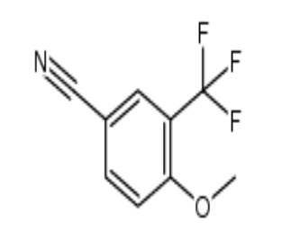 4-甲氧基-3-三氟甲基苯甲腈，cas261951-87-5
