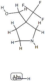 (3-Trifluoromethyl-pyrrolidin-3-yl)-methol hydrochloride,cas:1260812-78-9