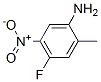2-甲基-4-氟-5-硝基苯胺,cas:446-18-4