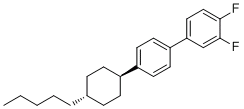 3,4-二氟-4-(4-戊基环己基)联苯,cas:134412-17-2