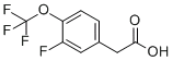 3-氟-4-(三氟甲氧基)苯乙酸,cas:886761-70-2