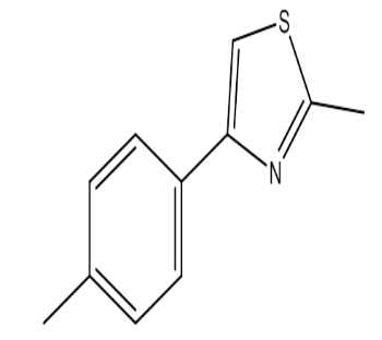 2-甲基-4-对甲苯噻唑，cas66047-73-2
