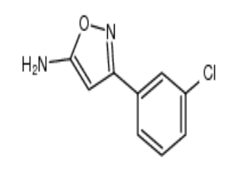 3-(3-氯苯基)-5-氨基异噁唑，cas86685-95-2