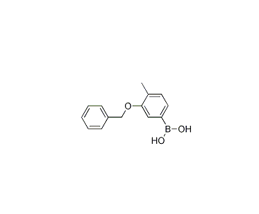 (3-(苄氧基)-4-甲基苯基)硼酸 cas：1256355-31-3