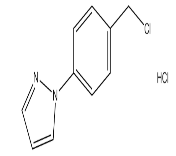 1-[4-(氯甲基)苯]-1H-吡唑，cas143426-52-2