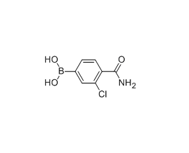 4-氨甲酰基-3-氯苯基硼酸 cas：850589-52-5
