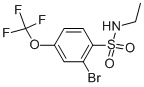 Benzenesulfonamide,2-bromo-N-ethyl-4-(trifluoromethoxy)-,cas:957062-74-7