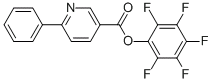 3-Pyridinecarboxylicacid, 6-phenyl-, 2,3,4,5,6-pentafluorophenyl ester,cas:934570-41-9