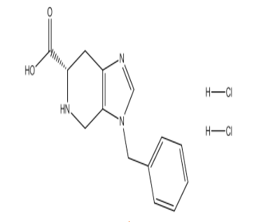 (S)-4,5,6,7-四氢-3-苯甲基-3H-咪唑并[4,5-c]吡啶-6-甲酸双盐酸盐，cas114788-05-5