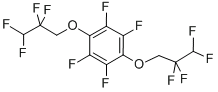 Benzene,1,2,4,5-tetrafluoro-3,6-bis(2,2,3,3-tetrafluoropropoxy)-,cas:89847-88-1