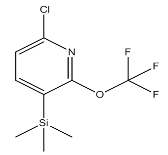 6-氯-2-(三氟甲氧基)-3-(三甲基硅基)吡啶，cas 1221172-02-6