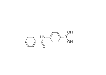 4-苯甲酰胺基苯硼酸 cas：397843-80-0