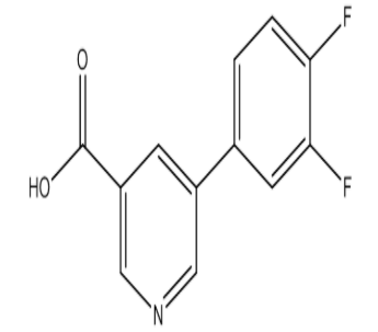 5-(3,4-Difluorophenyl)nicotinic acid，cas 1048486-16-3
