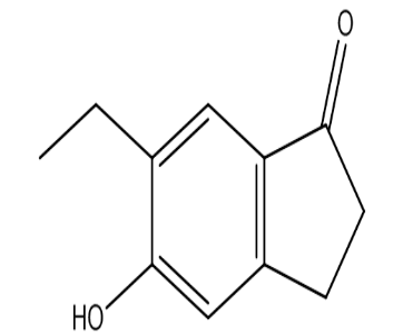 6-乙基-5-羟基-2,3-二氢-1H-茚-1-酮，cas760994-01-2
