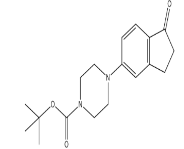 tert-Butyl 4-(1-oxo-2,3-dihydro-1H-inden-5-yl)piperazine-1-carboxylate，cas954240-38-1