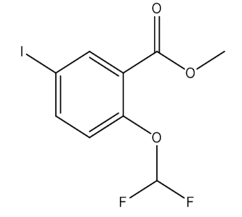 Methyl 2-(difluoromethoxy)-5-iodobenzoate，cas 1131587-22-8