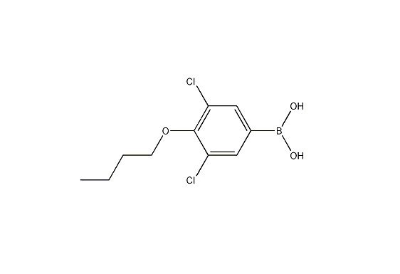(4-丁氧基-3,5-二氯苯基)硼酸 cas：1218790-72-7