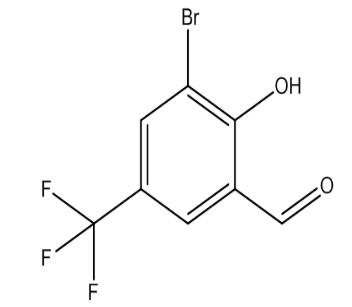 3-Bromo-2-hydroxy-5-(trifluoromethyl)benzaldehyde，cas886762-43-2