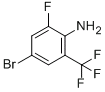 4-溴-2-氟-6-(三氟甲基)苯胺,cas:875664-46-3