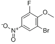 2-溴-6-氟-4-硝基苯甲醚,cas:875664-36-1