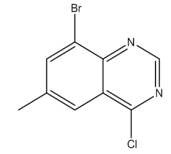 8-溴-4-氯-6-甲基喹唑啉，cas1100207-81-5