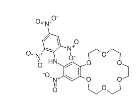 4′-Nitro-5′-(picrylamino)benzo-18-crown-6,CAS:74305-50-3