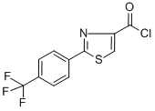 2-[4-(三氟甲基)苯基]-1,3-噻唑-4-羰酰氯,cas:857284-28-7