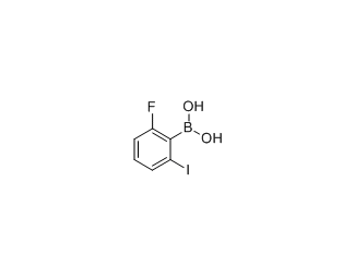 2-氟-6-碘苯硼酸 cas:870777-22-3