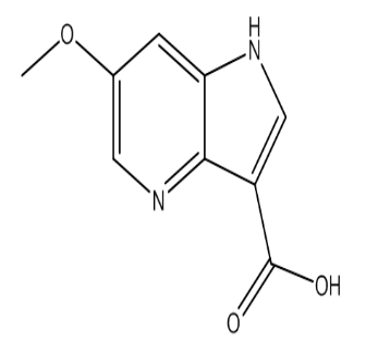 6-Methoxy-1H-pyrrolo[3,2-b]pyridine-3-carboxylic acid，cas1190316-58-5