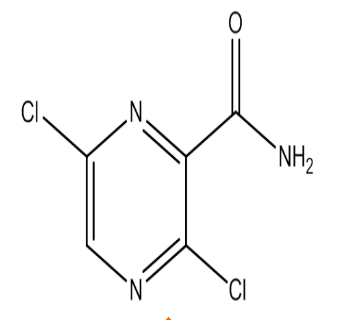 3,6-二氯吡嗪-2-甲酰胺，cas 1023813-21-9