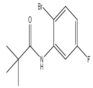 N-(2-溴-5-氟苯基)叔戊酰胺,cas885609-84-7