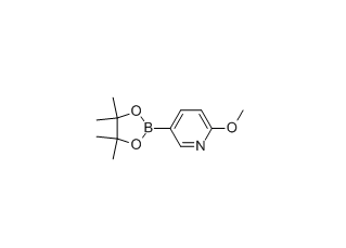 6-甲氧基吡啶-3-硼酸频哪醇酯 cas：445264-61-9