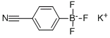 (4-氰基苯基)三氟硼酸钾,cas:850623-36-8