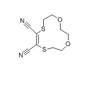 8,9-Dicyo-1,4-dioxa-7,10-dithiacyclododec-8-ene,CAS：107089-68-9