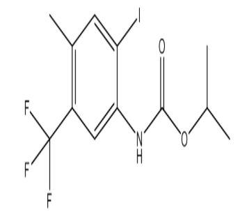 Isopropyl (2-iodo-4-methyl-5-(trifluoromethyl)phenyl)carbamate，cas 872624-69-6