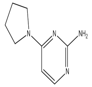 4-(吡咯烷-1-基)嘧啶-2-胺，cas 1215986-09-6