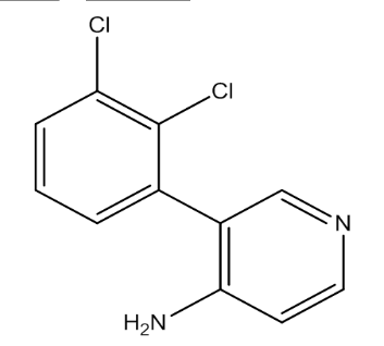 3-(2,3-二氯苯基)吡啶-4-胺，cas 1125437-54-8