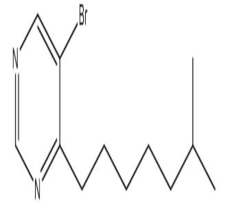 5-Bromo-4-(6-methylheptyl)pyrimidine，cas951884-24-5